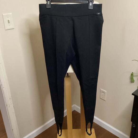 Ted Baker London Pants - Ted Baker London Women's Black High-Waist Stirrup Ponte Leggings Pant Size 4